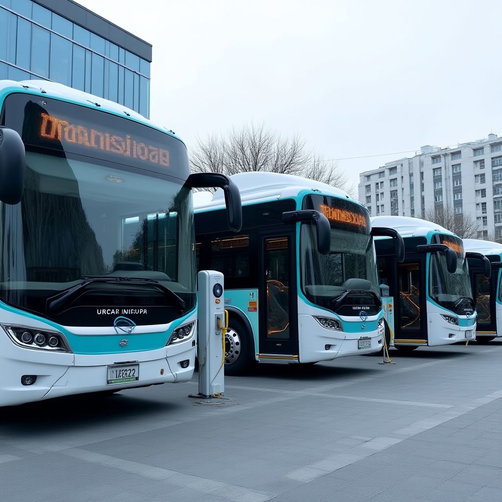 Elektrikli otobüs filosu