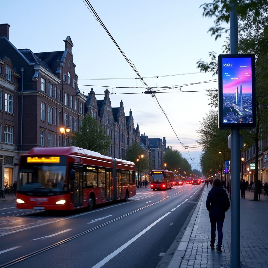 Amsterdam akıllı ulaşım projesi