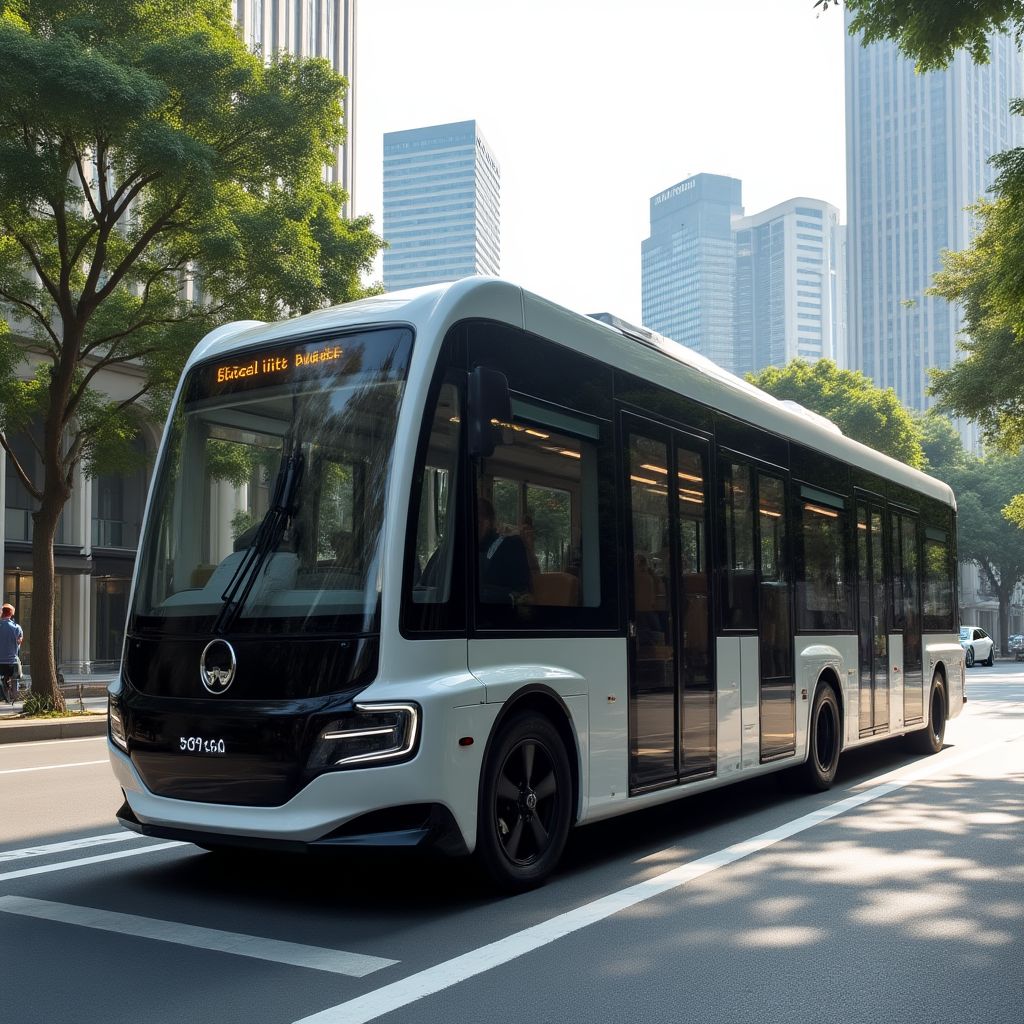 Singapur otonom shuttle projesi