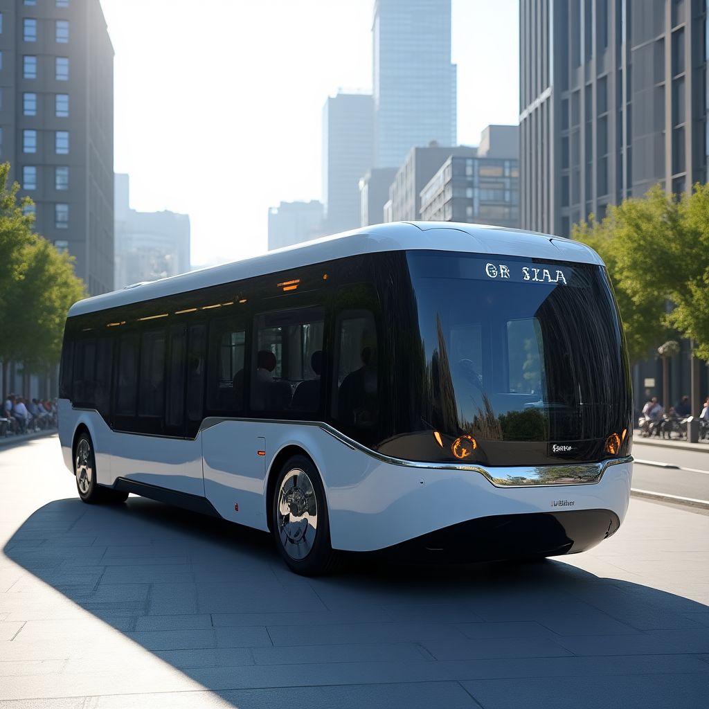 Otonom elektrikli otobüs konsepti