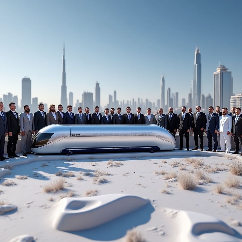 TransInova Dubai hyperloop projesi