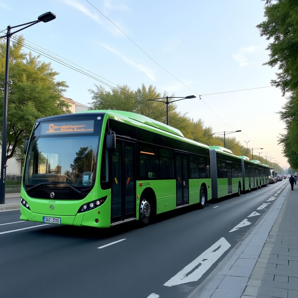 Berlin elektrikli otobüs filosu