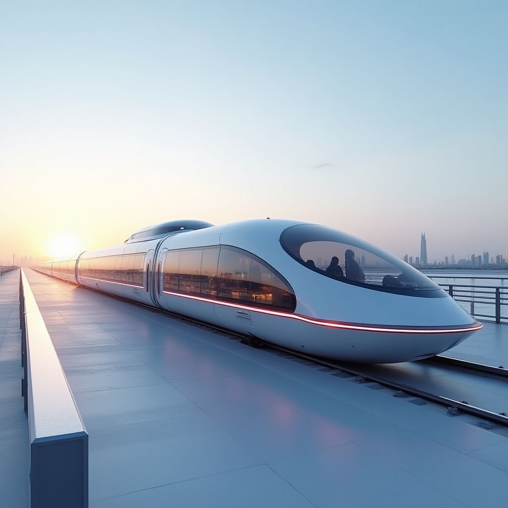 Dubai hyperloop ulaşım sistemi